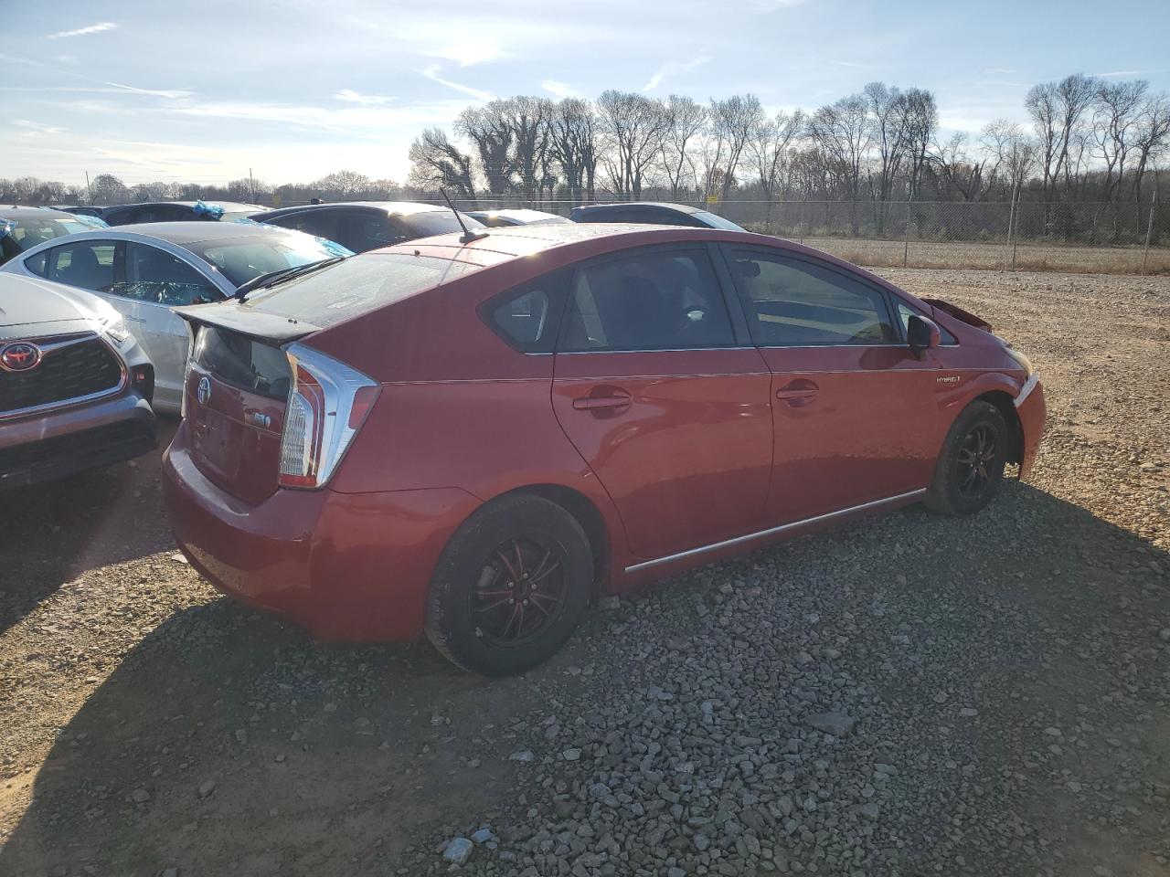 Image 3 of 2012 TOYOTA PRIUS  2012 with VIN JTDKN3DUXC1493807