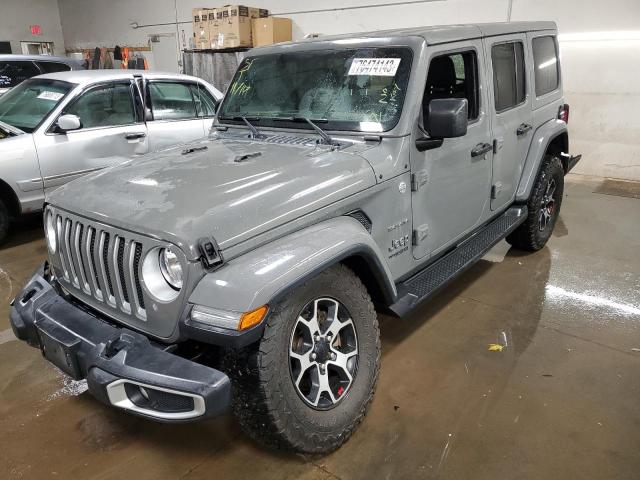 Image 1 of 2020 JEEP WRANGLER UNLIMITED SAHARA 2020 with VIN 1C4HJXEN4LW231739