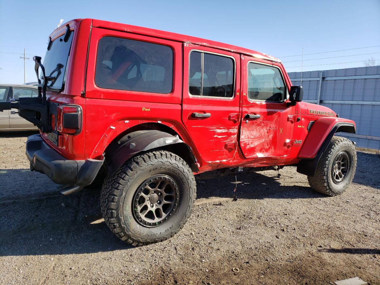 Image 3 of 2021 JEEP WRANGLER UNLIMITED RUBICON 392 2021 with VIN 1C4JJXSJ1MW805475