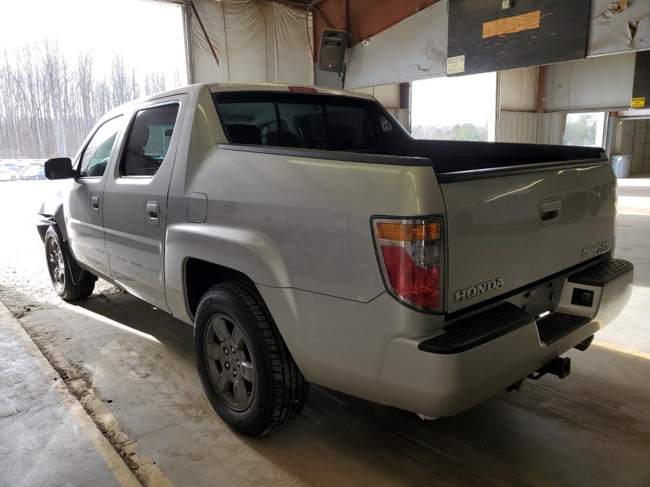 Изображение 2 2008 HONDA RIDGELINE RTX 2008 с VIN 2HJYK163X8H522061