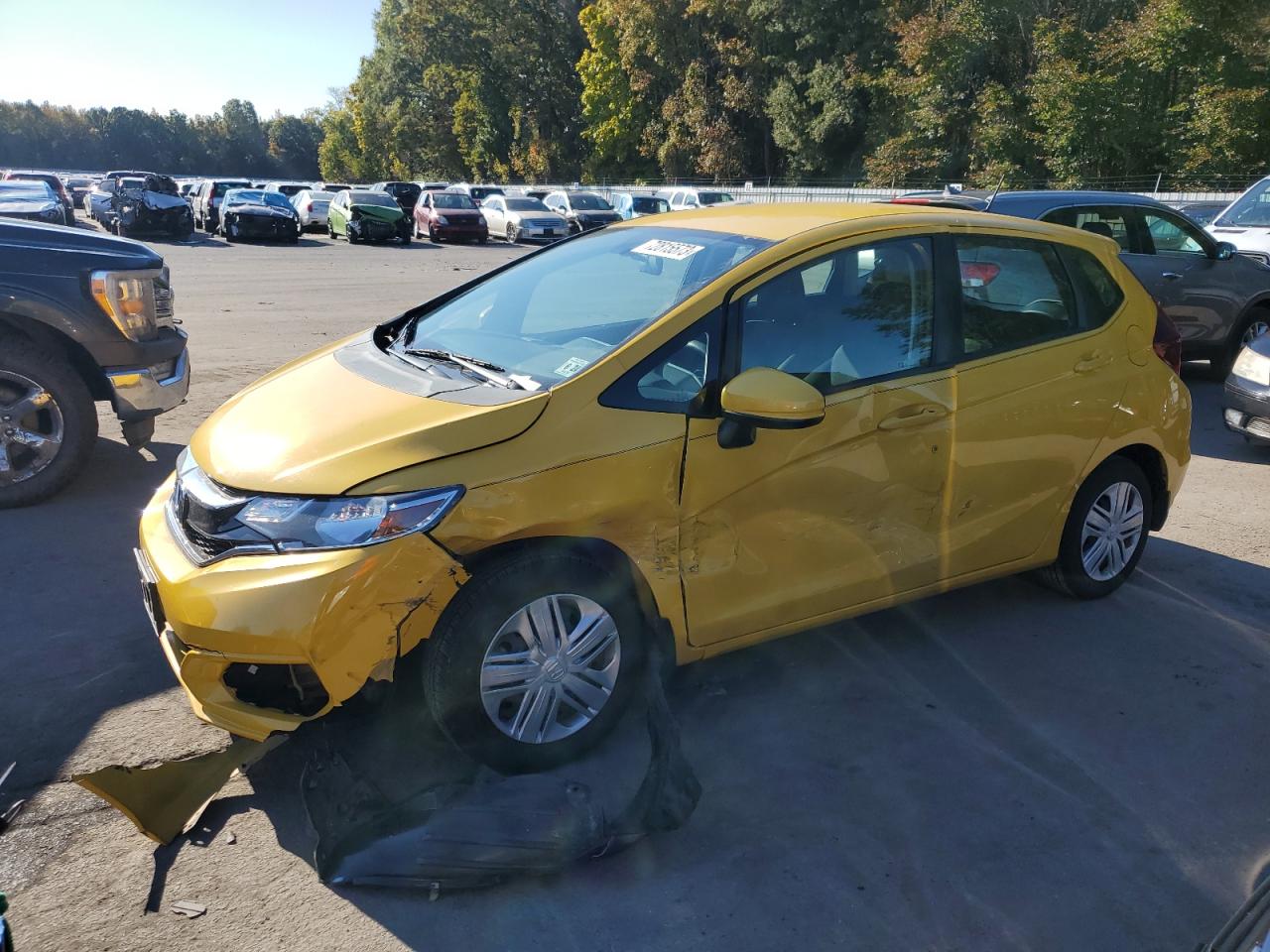Obraz 1 z 2019 HONDA FIT LX 2019 z VIN 3HGGK5H41KM725976