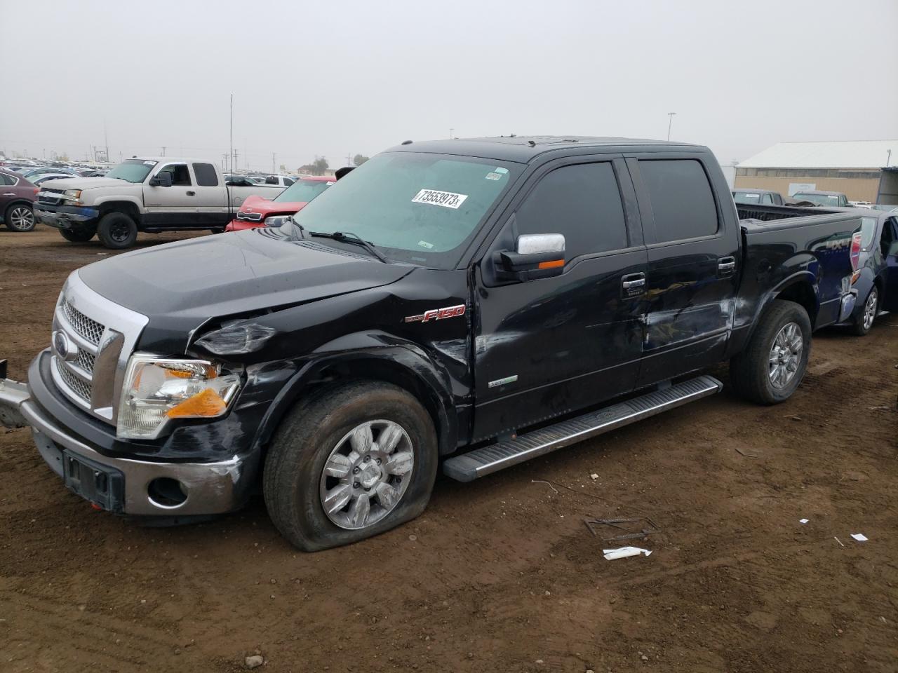 Image 1 of 2012 FORD F150 SUPERCREW 2012 with VIN 1FTFW1ET5CKE34635
