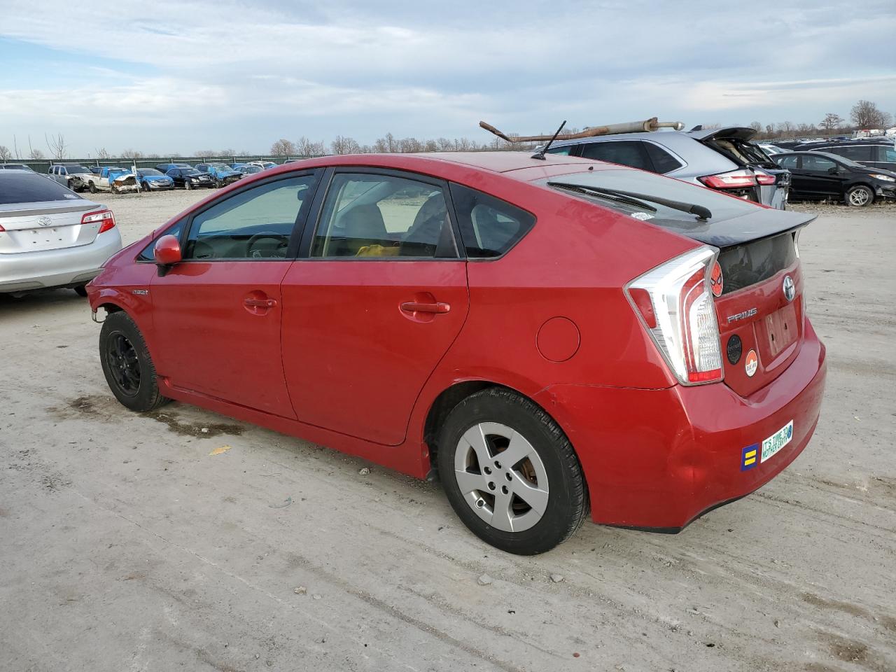 Image 2 of 2014 TOYOTA PRIUS  2014 with VIN JTDKN3DU0E0370218
