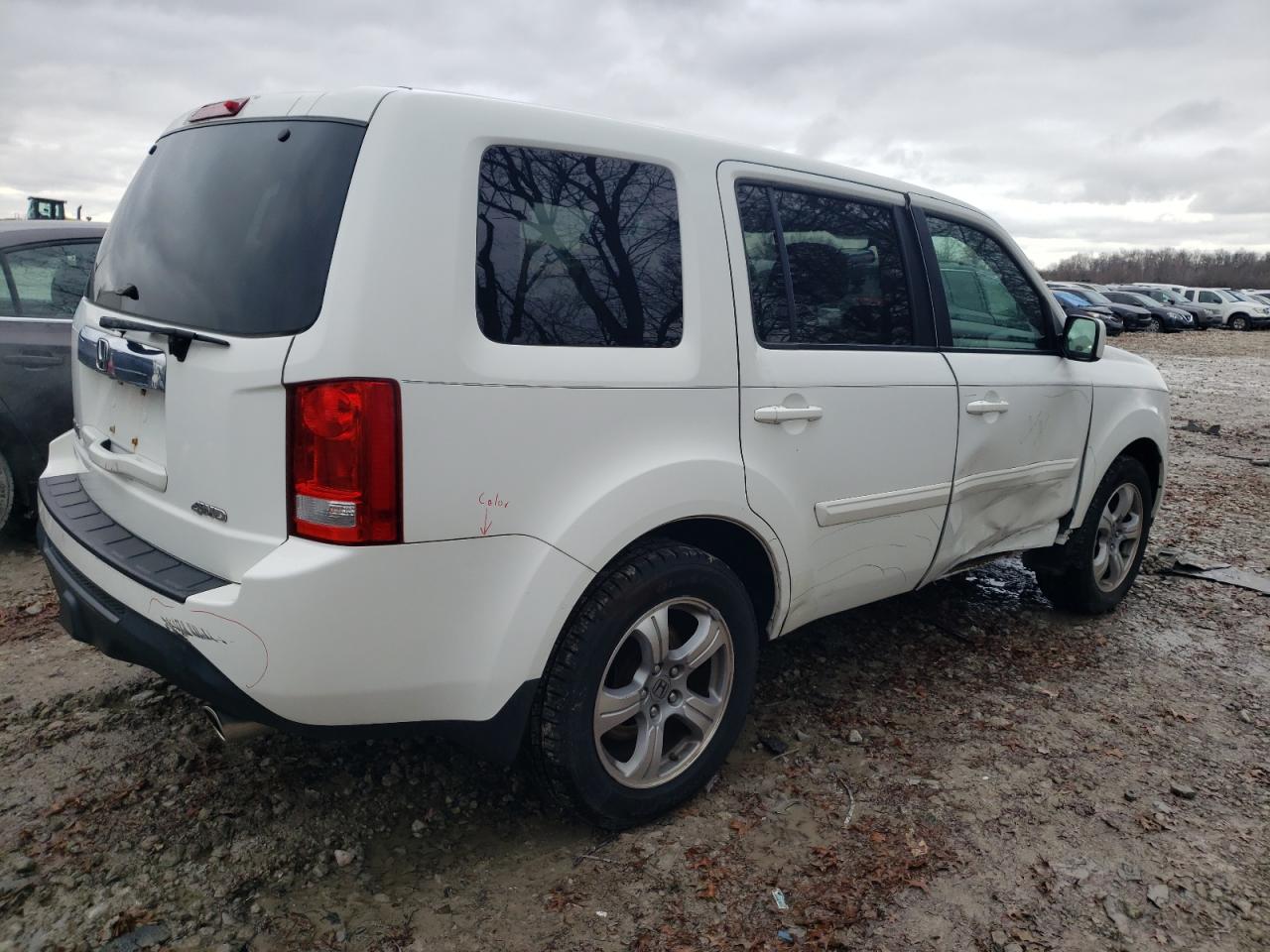 Obraz 3 z 2015 HONDA PILOT EX 2015 z VIN 5FNYF4H45FB045607