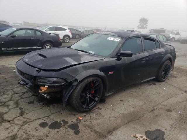 Image 1 of 2021 DODGE CHARGER SCAT PACK 2021 with VIN 2C3CDXGJ4MH584420