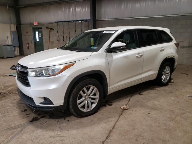 2015 TOYOTA HIGHLANDER LE 2015 image