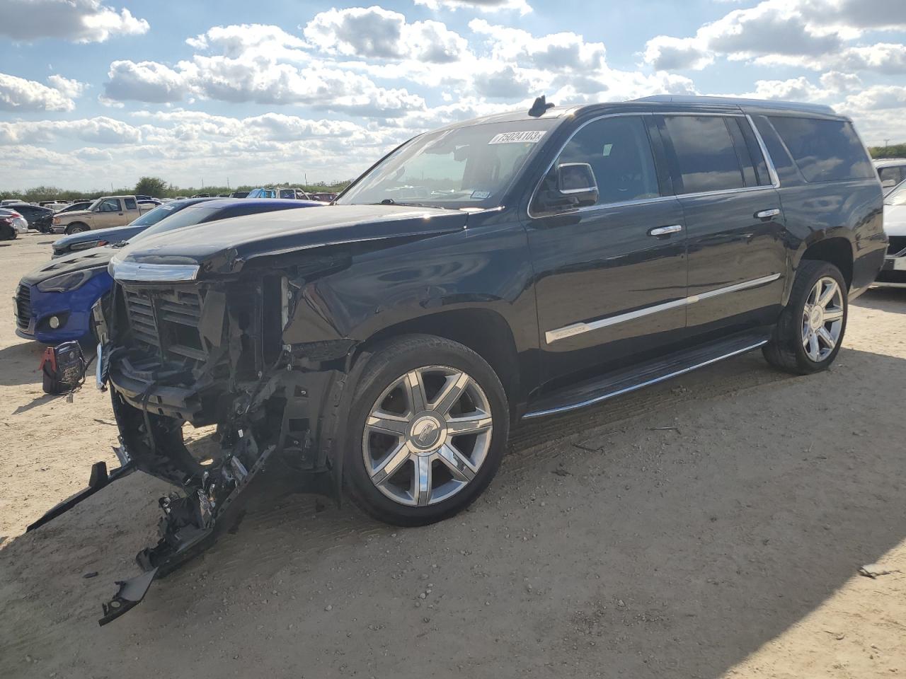 Image 1 of 2020 CADILLAC ESCALADE ESV LUXURY 2020 with VIN 1GYS3HKJ9LR177533