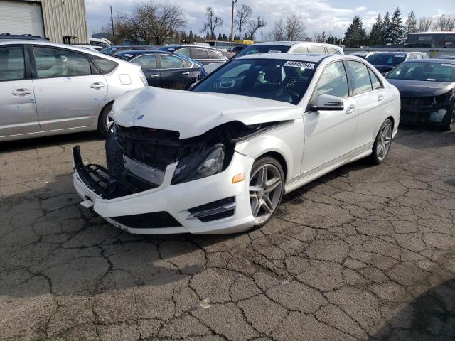 Image 1 of 2014 MERCEDES-BENZ C 250 2014 with VIN WDDGF4HB9EG234295
