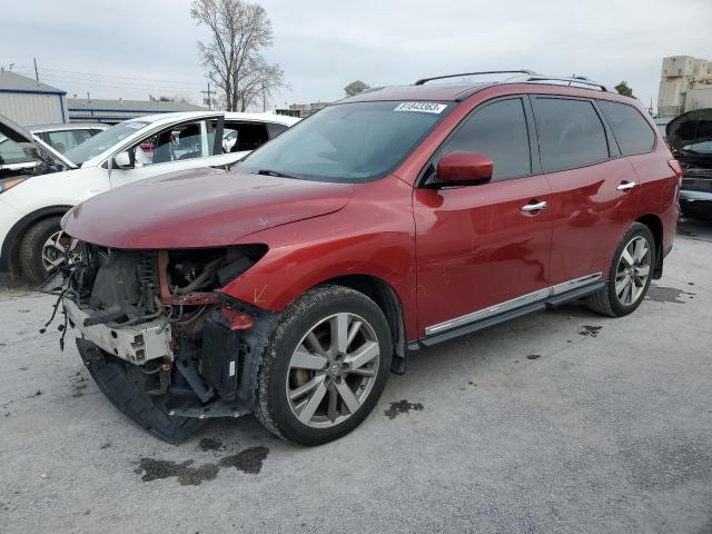 Image 1 of 2015 NISSAN PATHFINDER S 2015 with VIN 5N1AR2MMXFC695755