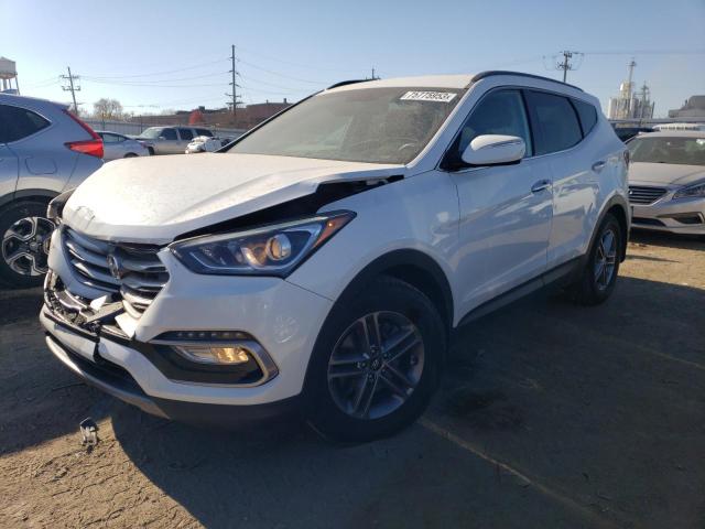 Image 1 of 2018 HYUNDAI SANTA FE SPORT  2018 with VIN 5NMZUDLB9JH063325