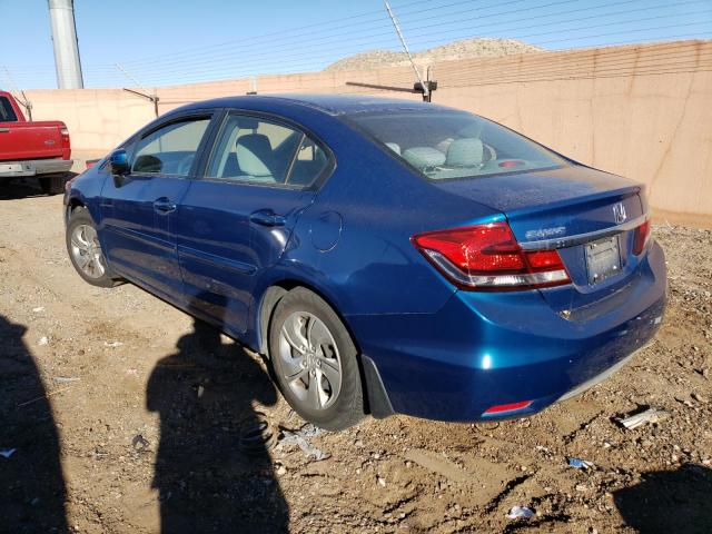 Изображение 2 2014 HONDA CIVIC LX 2014 с VIN 19XFB2F54EE014131
