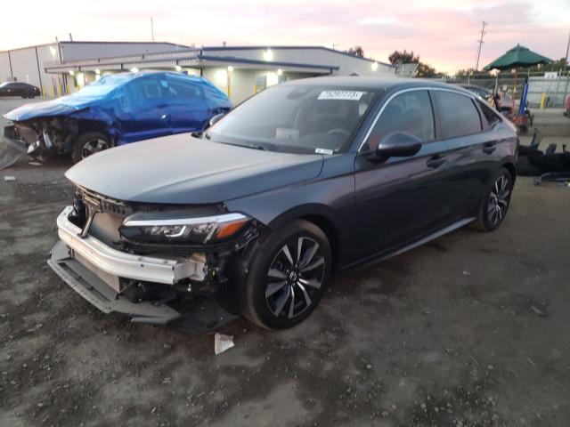 Image 1 of 2022 HONDA CIVIC EX 2022 with VIN JHMFE1F78NX010343