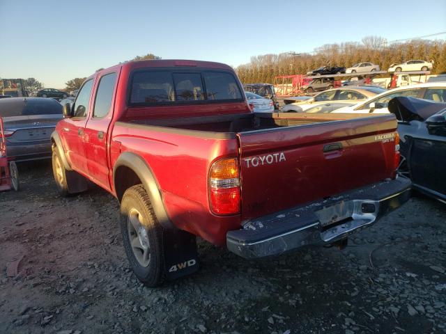 Image 3 of 2004 TOYOTA TACOMA DOUBLE CAB 2004 with VIN 5TEHN72N24Z310825