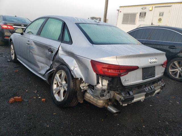 Image 2 of 2018 AUDI A4 PREMIUM 2018 with VIN WAUDNBF46JA022974