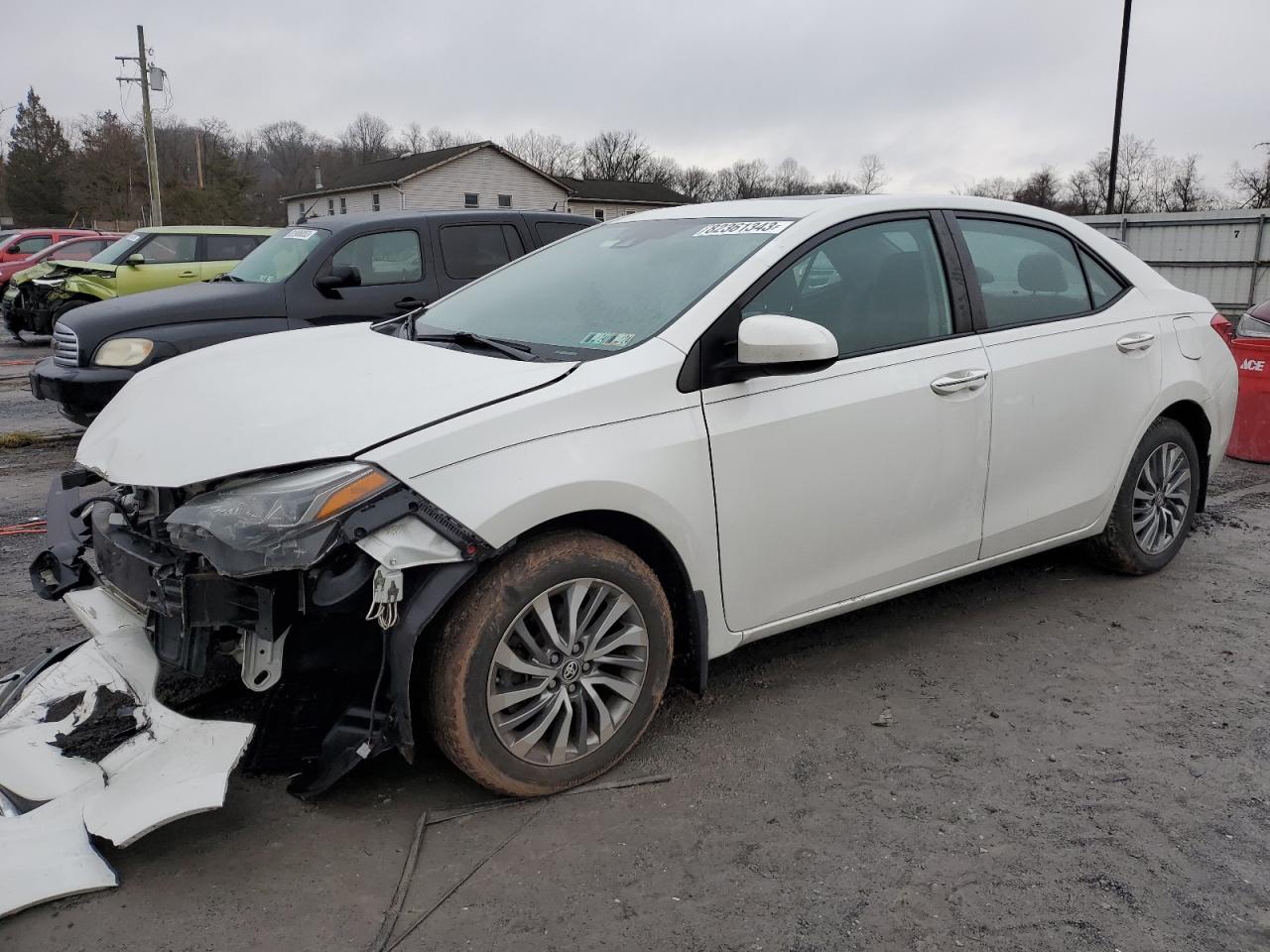 Image 1 of 2018 TOYOTA COROLLA L 2018 with VIN 5YFBURHE3JP744815
