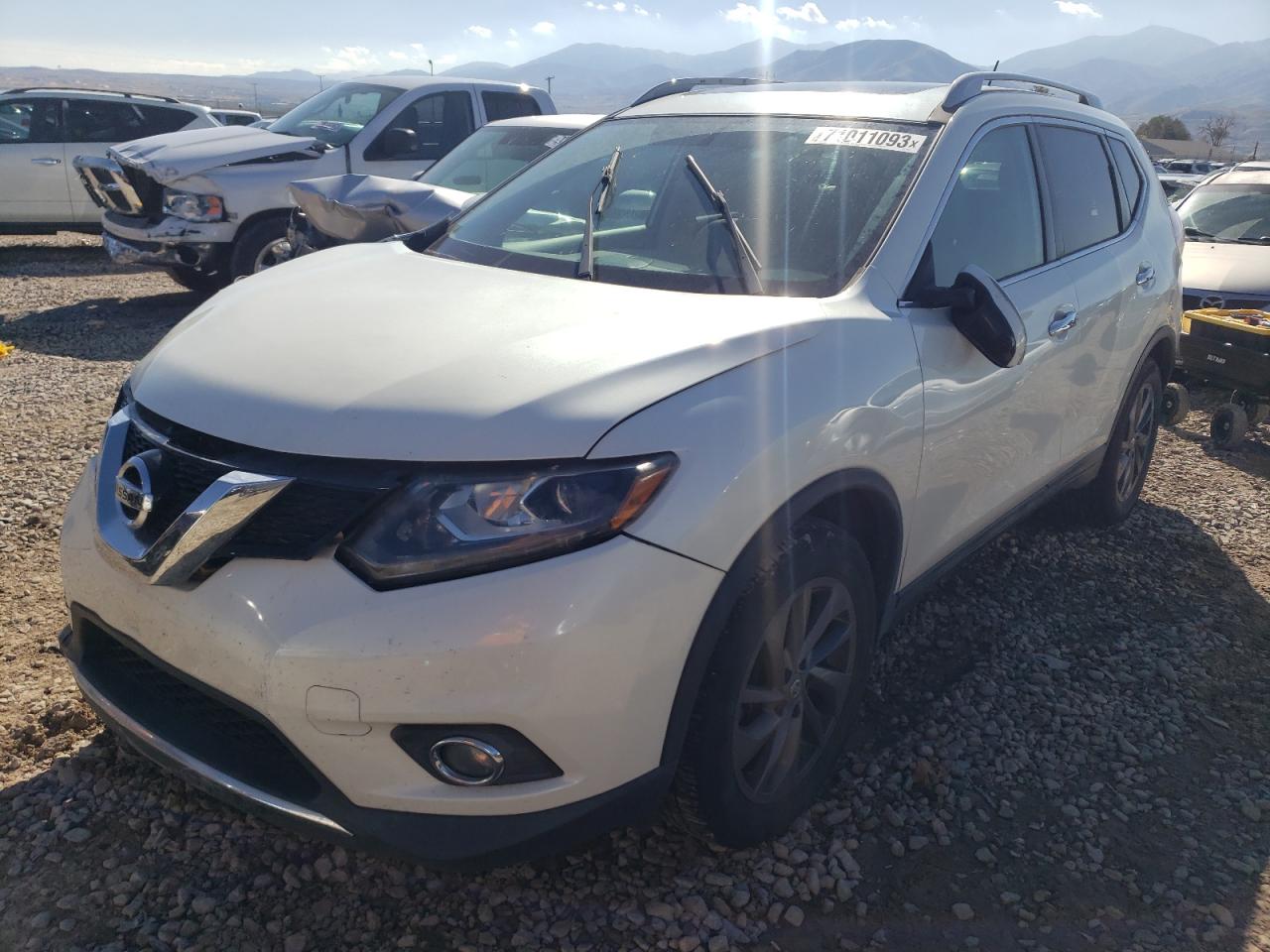 Image 1 of 2016 NISSAN ROGUE S 2016 with VIN 5N1AT2MTXGC880981