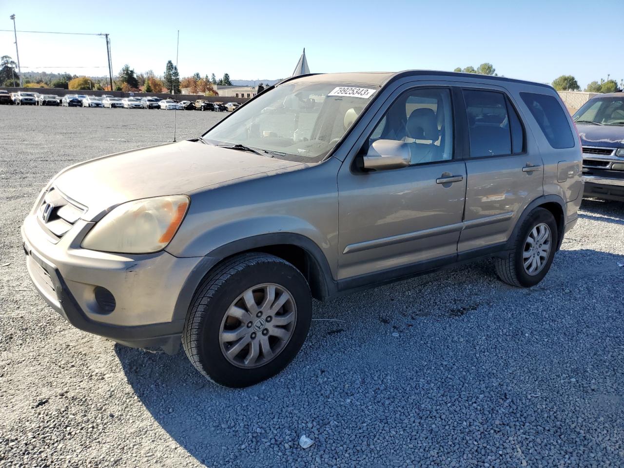 Image 1 of 2005 HONDA CR-V SE 2005 with VIN JHLRD78915C025909