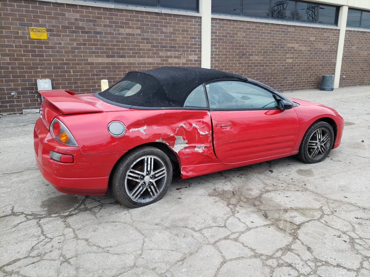 Изображение 3 2003 MITSUBISHI ECLIPSE SPYDER GS 2003 с VIN 4A3AE45G83E016454