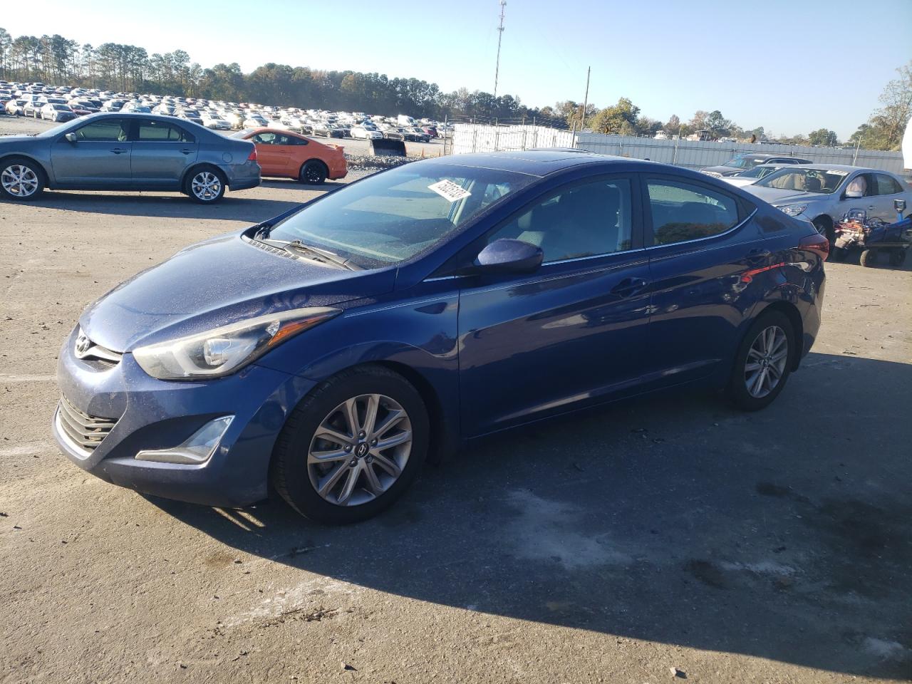 Image 1 of 2015 HYUNDAI ELANTRA SE 2015 with VIN 5NPDH4AE1FH553635