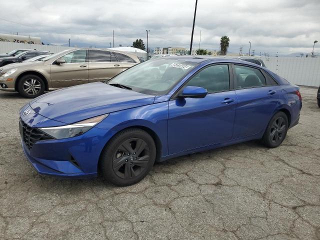 Image 1 of 2021 HYUNDAI ELANTRA SEL 2021 with VIN 5NPLM4AG7MH018797