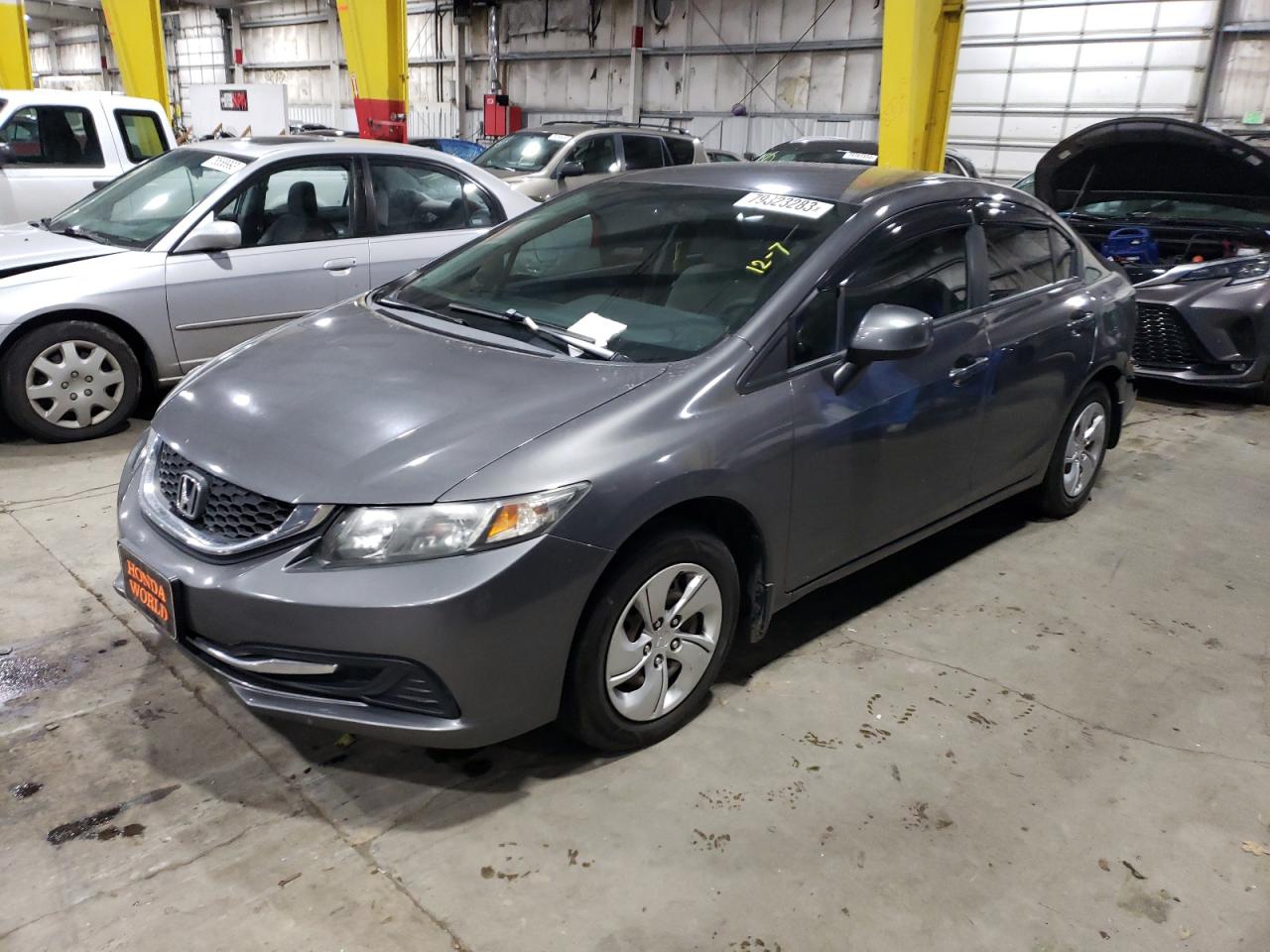 Изображение 1 2013 HONDA CIVIC LX 2013 с VIN 2HGFB2F58DH520582