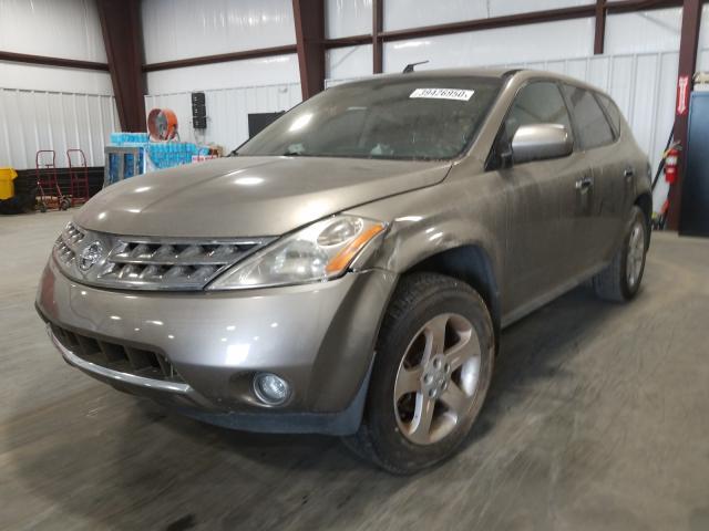 Image 2 of 2004 NISSAN MURANO SL 2004 with VIN JN8AZ08T34W219938