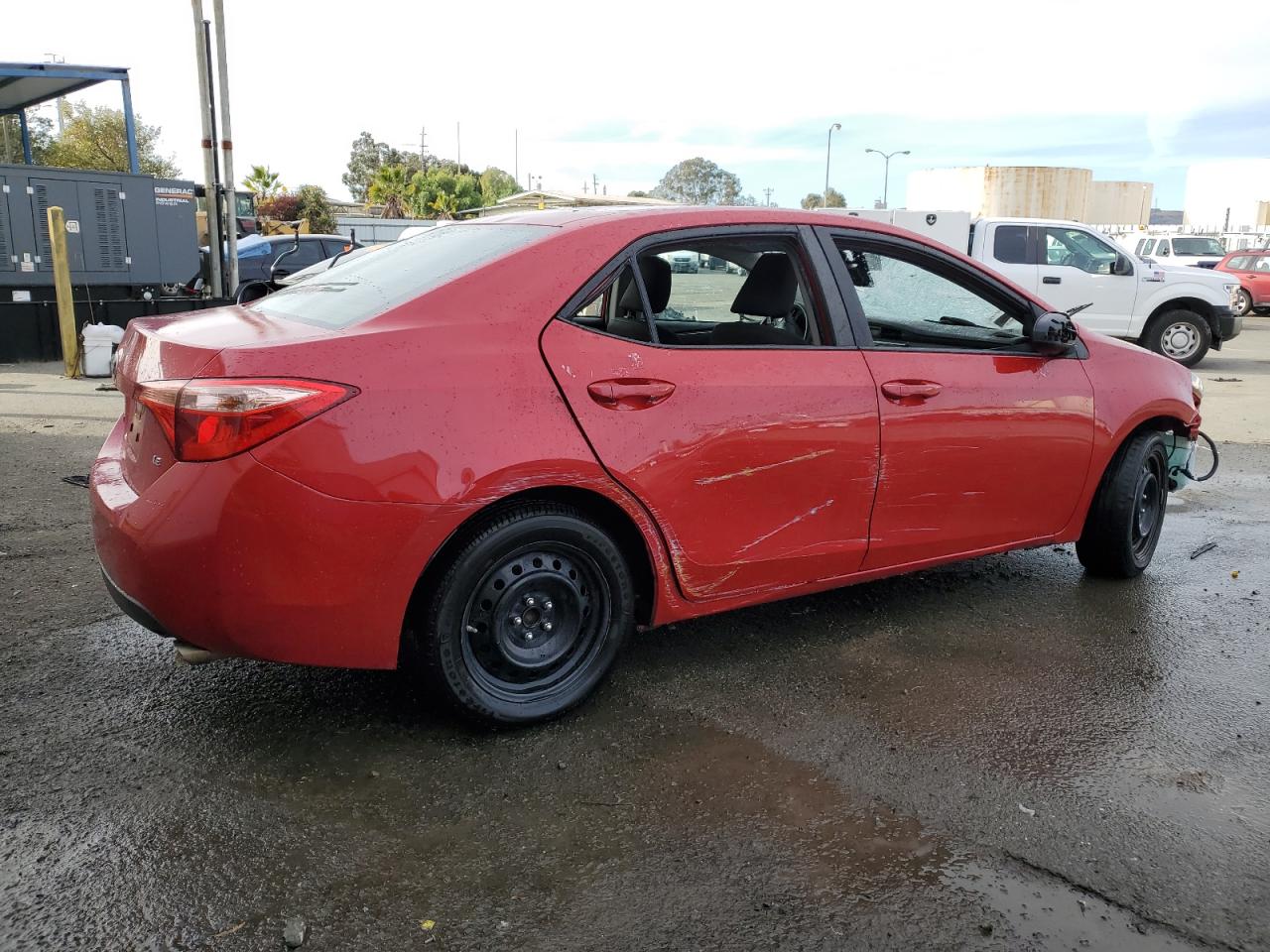 Image 3 of 2019 TOYOTA COROLLA L 2019 with VIN 2T1BURHE4KC164863