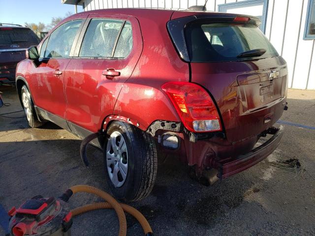 Изображение 2 2016 CHEVROLET TRAX LS 2016 с VIN 3GNCJKSB7GL258220