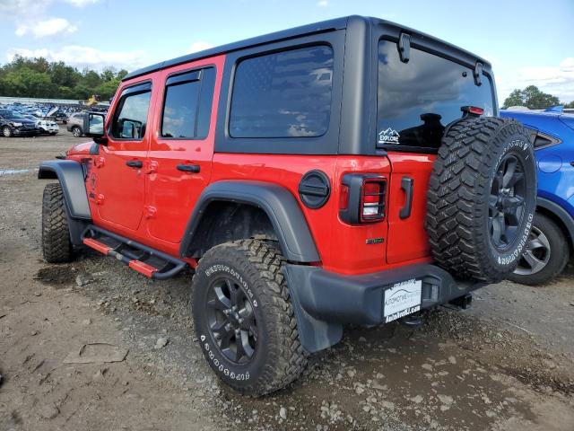 Image 2 of 2022 JEEP WRANGLER UNLIMITED SPORT 2022 with VIN 1C4HJXDM4NW244969