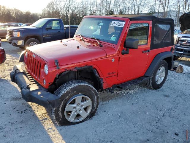 Изображение 1 2014 JEEP WRANGLER SPORT 2014 с VIN 1C4AJWAG2EL251477