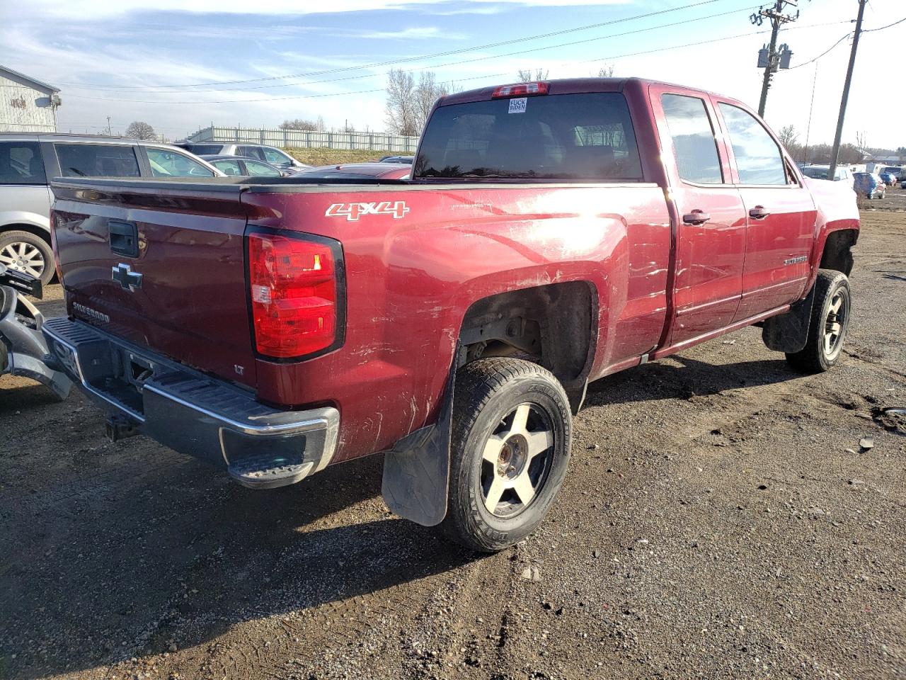 Изображение 3 2017 CHEVROLET SILVERADO K1500 LT 2017 с VIN 1GCVKREC9HZ262386