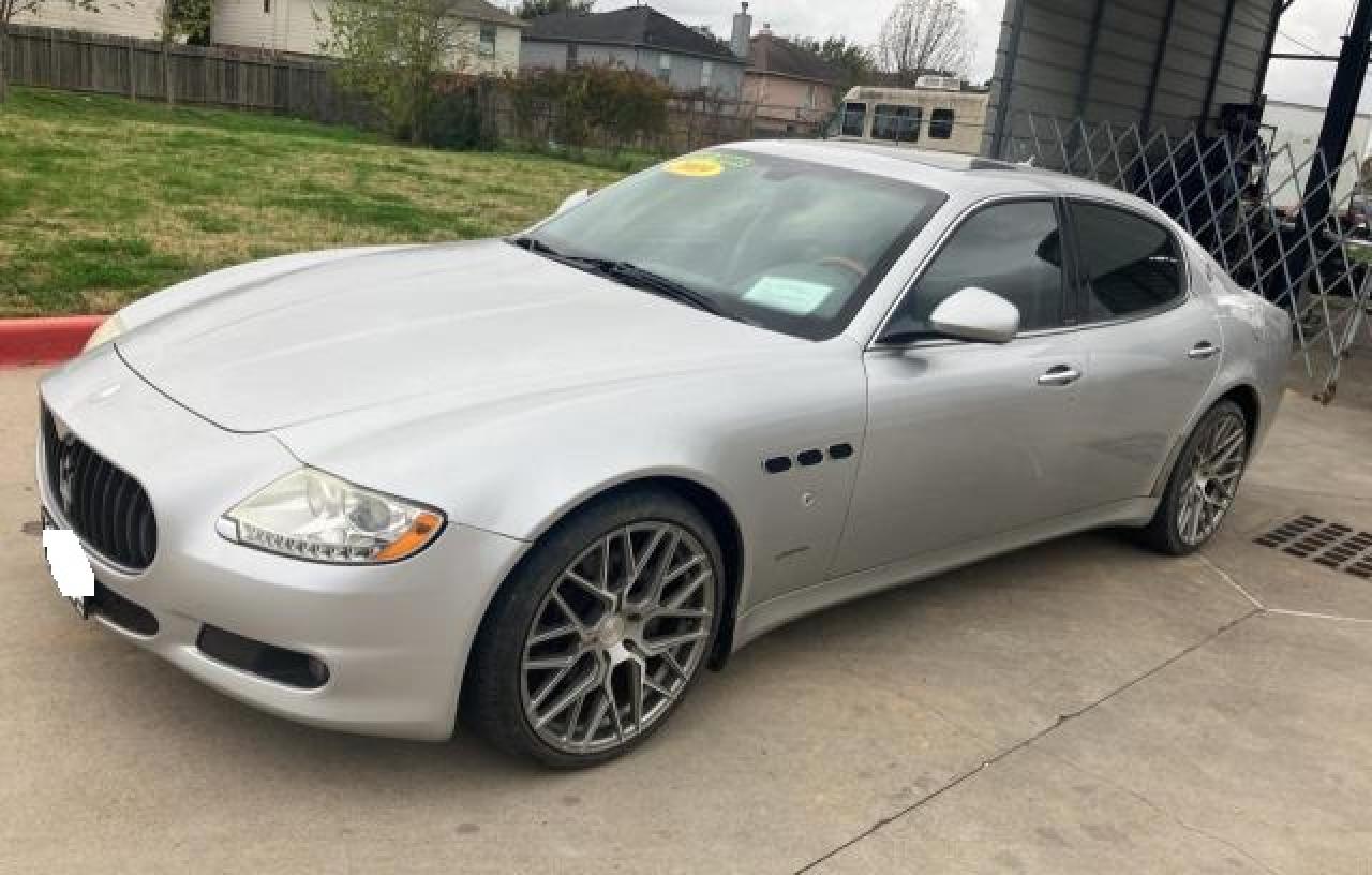 Image 2 of 2009 MASERATI QUATTROPORTE  2009 with VIN ZAMFK39A090044350