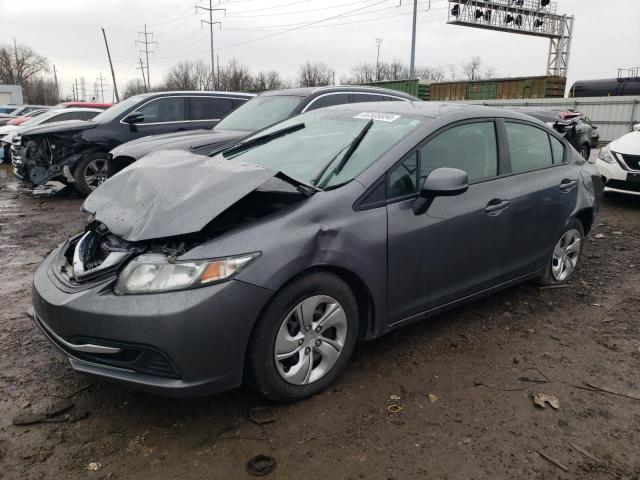 Image 1 of 2013 HONDA CIVIC LX 2013 with VIN 19XFB2F51DE052950