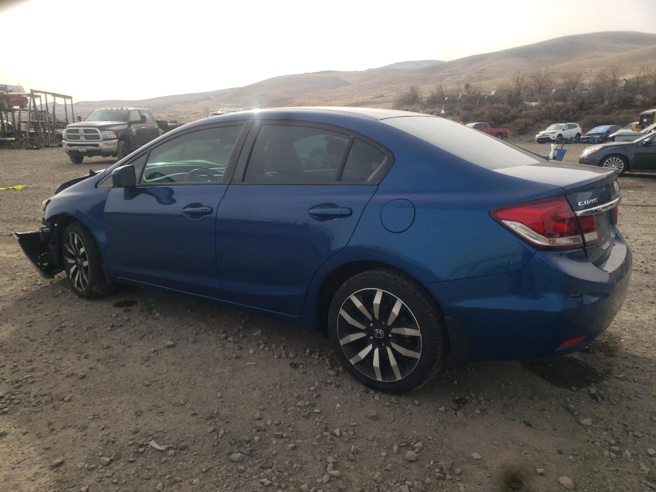 Image 2 of 2014 HONDA CIVIC EXL 2014 with VIN 19XFB2F98EE058555