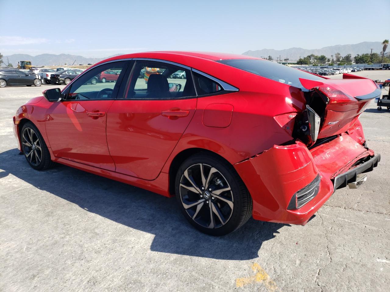 Image 2 of 2021 HONDA CIVIC SPORT 2021 with VIN 2HGFC2F87MH514540