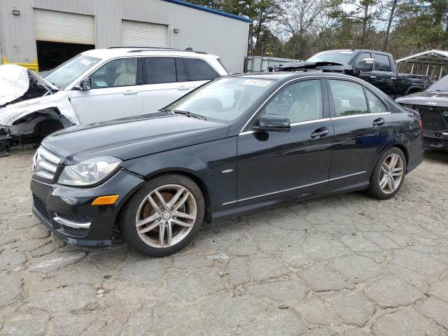 Image 1 of 2012 MERCEDES-BENZ C 250 2012 with VIN WDDGF4HB5CR195240