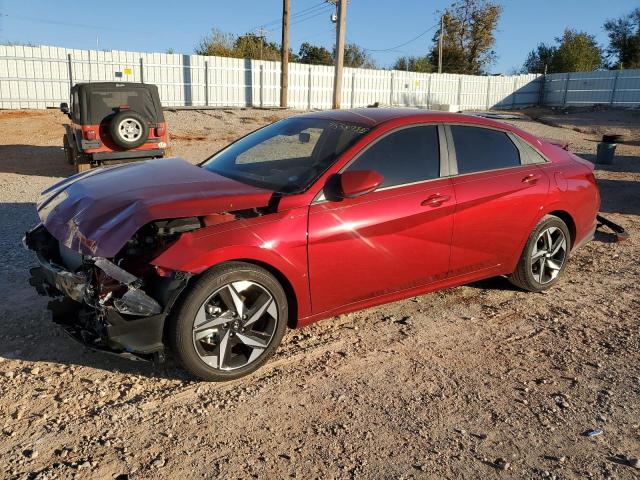 Image 1 of 2023 HYUNDAI ELANTRA SEL 2023 with VIN KMHLS4AG8PU597682