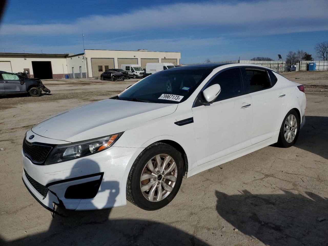 Image 1 of 2014 KIA OPTIMA EX 2014 with VIN 5XXGN4A72EG330991