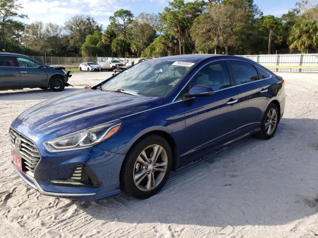 Image 1 of 2018 HYUNDAI SONATA SPORT 2018 with VIN 5NPE34AFXJH610483