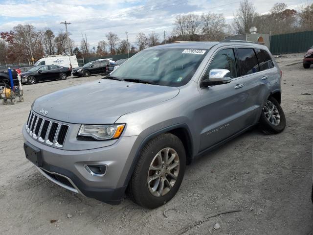 Image 1 of 2015 JEEP GRAND CHEROKEE LIMITED 2015 with VIN 1C4RJEBG0FC832456