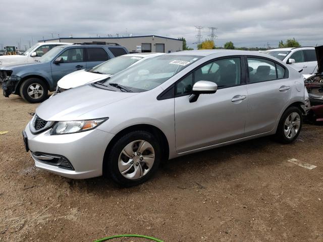 Obraz 1 z 2014 HONDA CIVIC LX 2014 z VIN 19XFB2F51EE029590