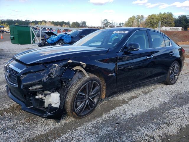 Image 1 of 2014 INFINITI Q50 HYBRID PREMIUM 2014 with VIN JN1AV7AR3EM703042