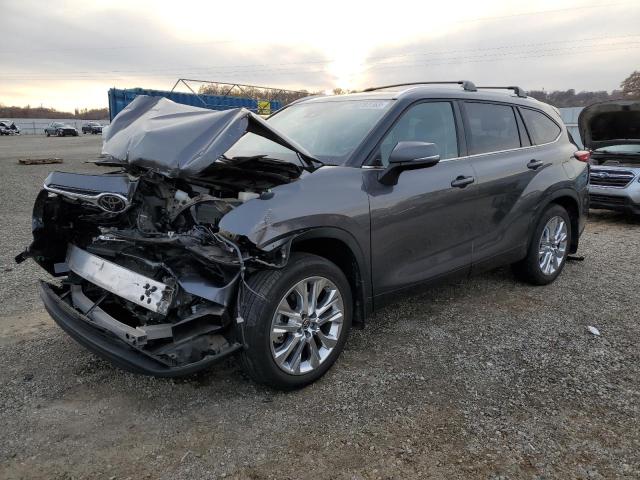 Image 1 of 2021 TOYOTA HIGHLANDER LIMITED 2021 with VIN 5TDDZRBH3MS549631