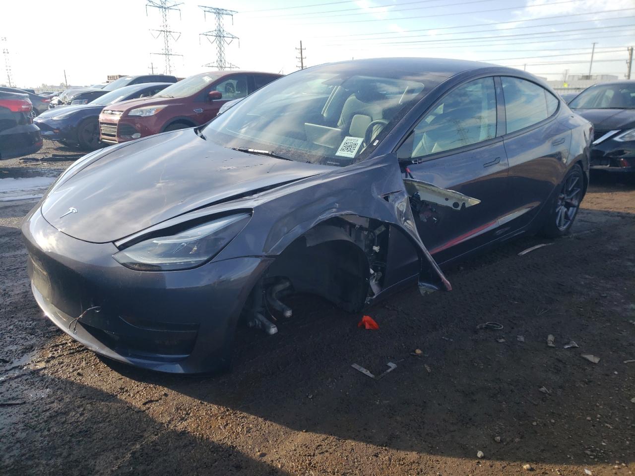 Image 1 of Tesla Model 3 2023 with VIN 5YJ3E1EA1PF437703