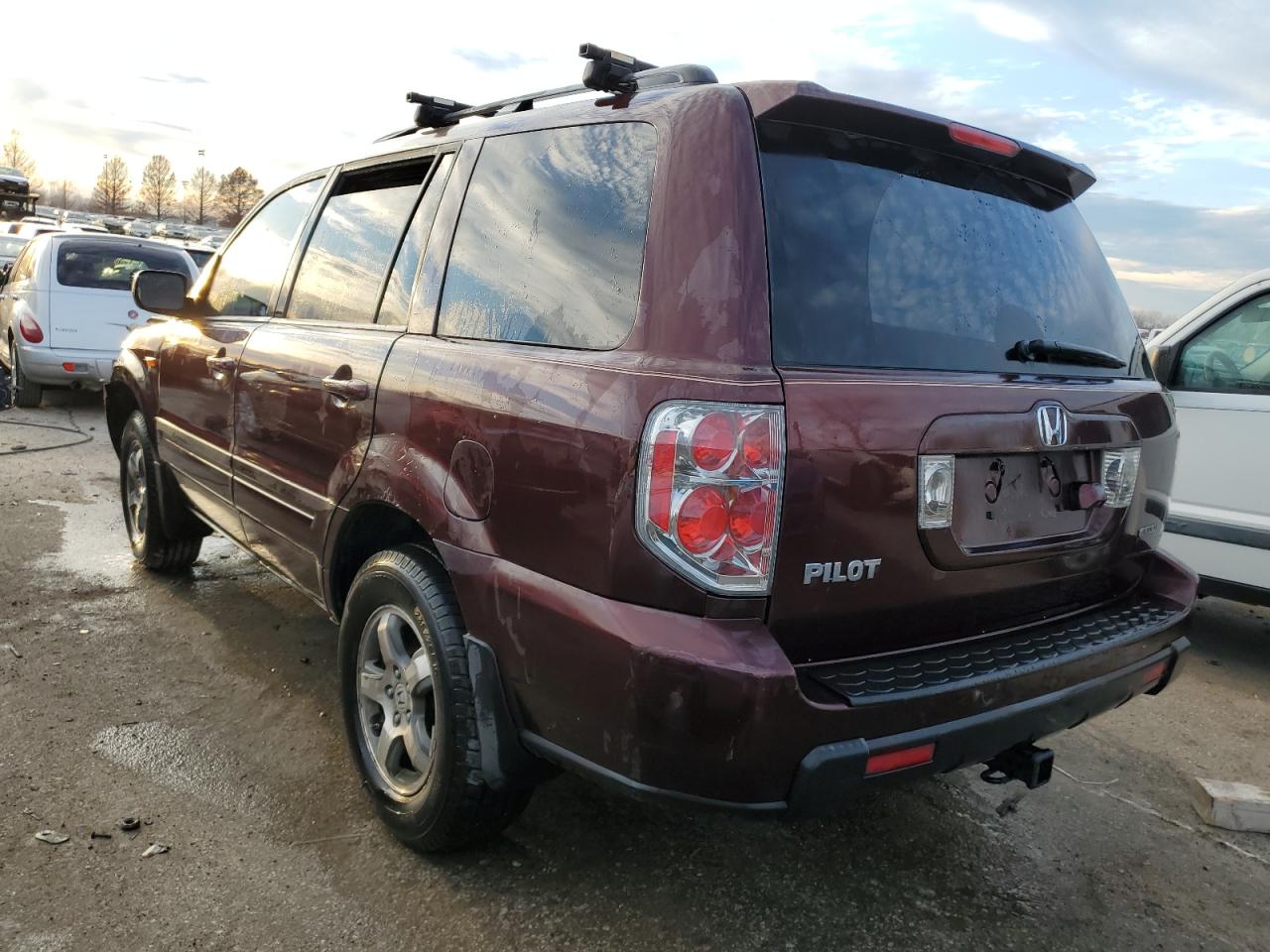 Image 2 of 2008 HONDA PILOT EXL 2008 with VIN 5FNYF18748B011573