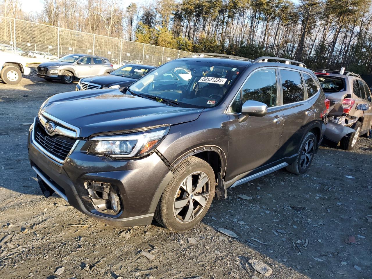 Image 1 of 2019 SUBARU FORESTER TOURING 2019 with VIN JF2SKAWC2KH482955