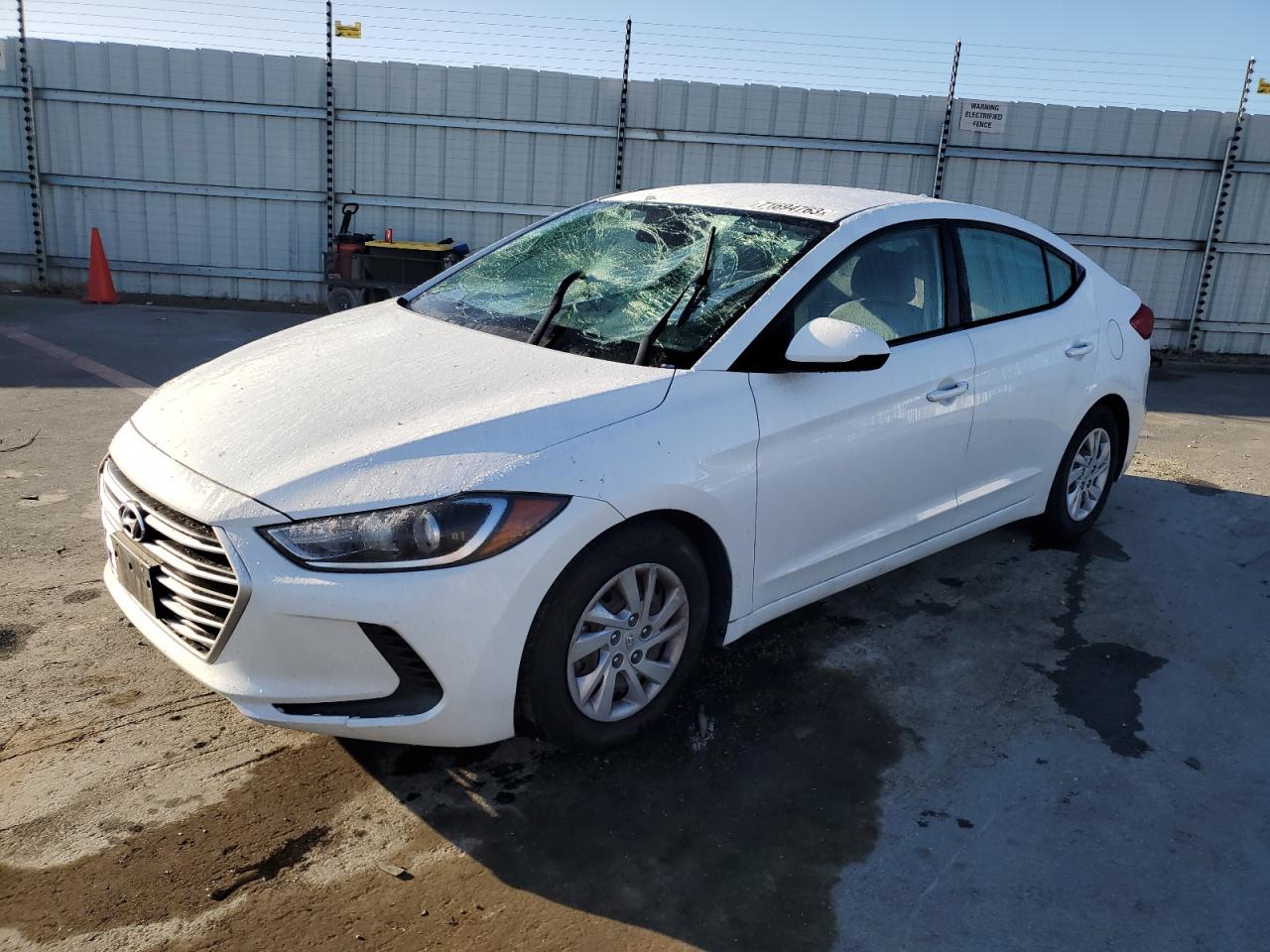 Image 1 of 2017 HYUNDAI ELANTRA SE 2017 with VIN 5NPD74LF6HH185920