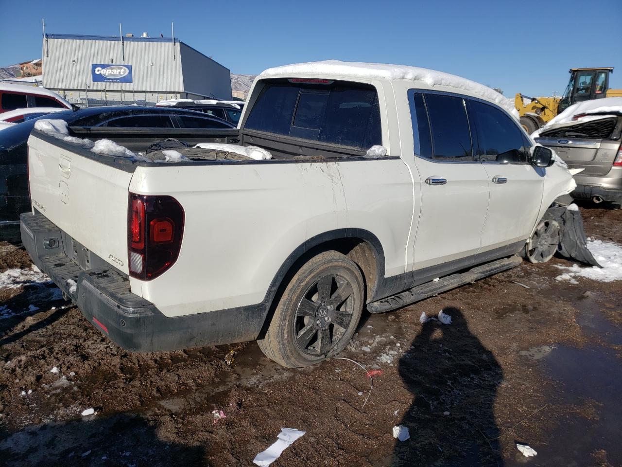 Image 3 of 2019 HONDA RIDGELINE RTL 2019 with VIN 5FPYK3F75KB029802