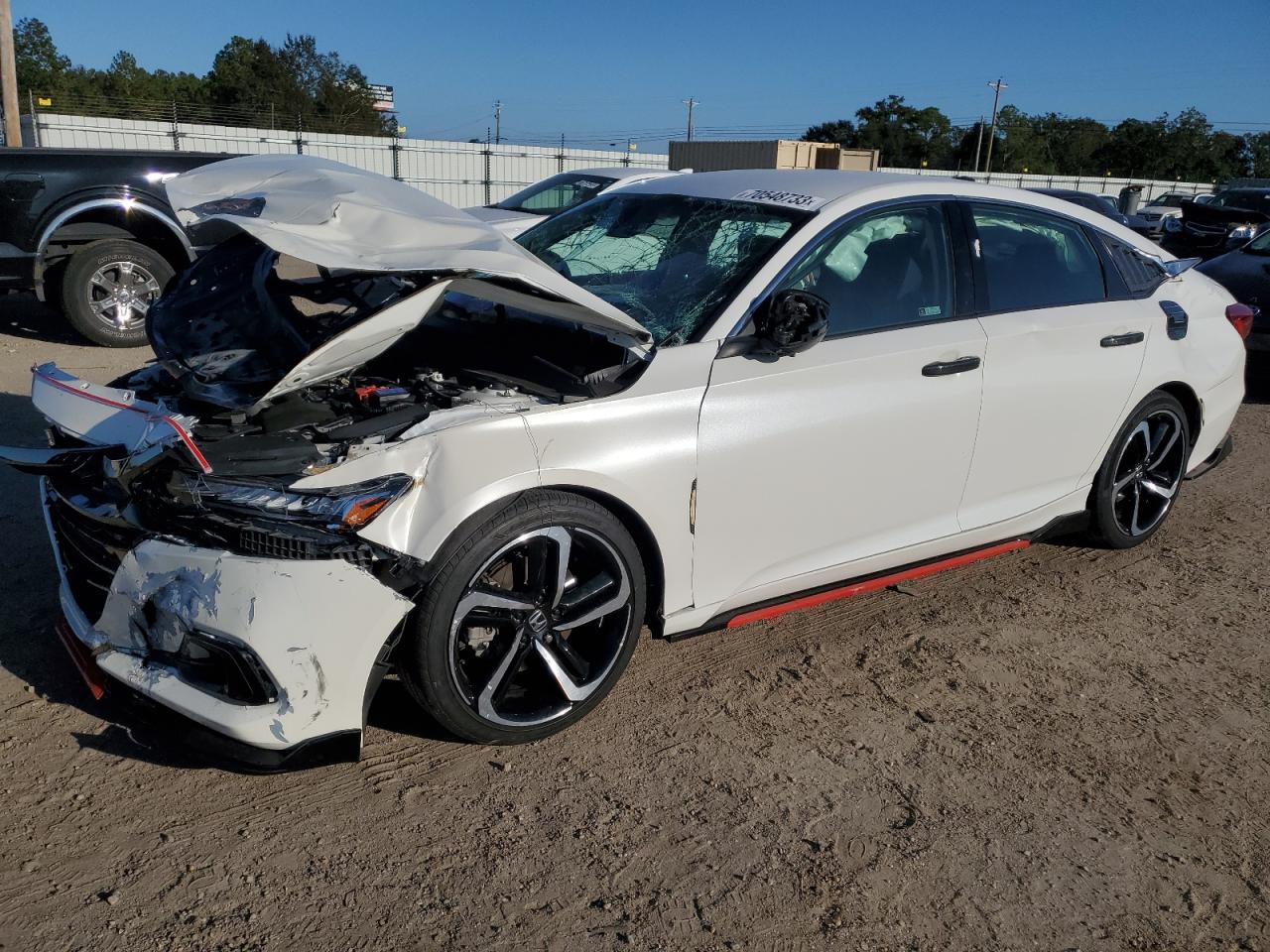 Image 1 of Honda Accord Sport Se 2021 with VIN 1HGCV1F45MA108338
