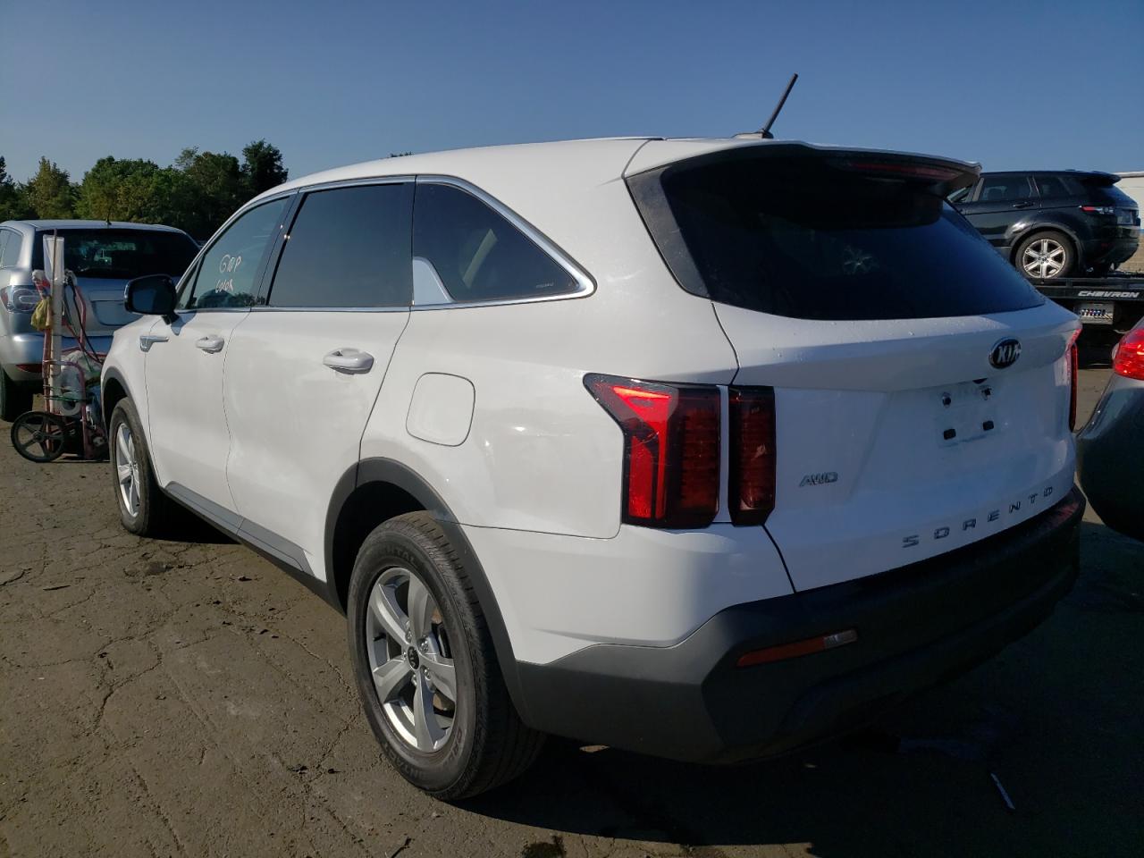 Image 2 of 2021 KIA SORENTO LX 2021 with VIN 5XYRGDLC9MG009537
